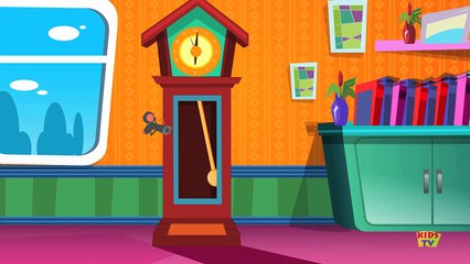 Hickory Dickory Dock Nursery Rhyme | Cartoon Animation Rhymes & Kids Songs for Children |