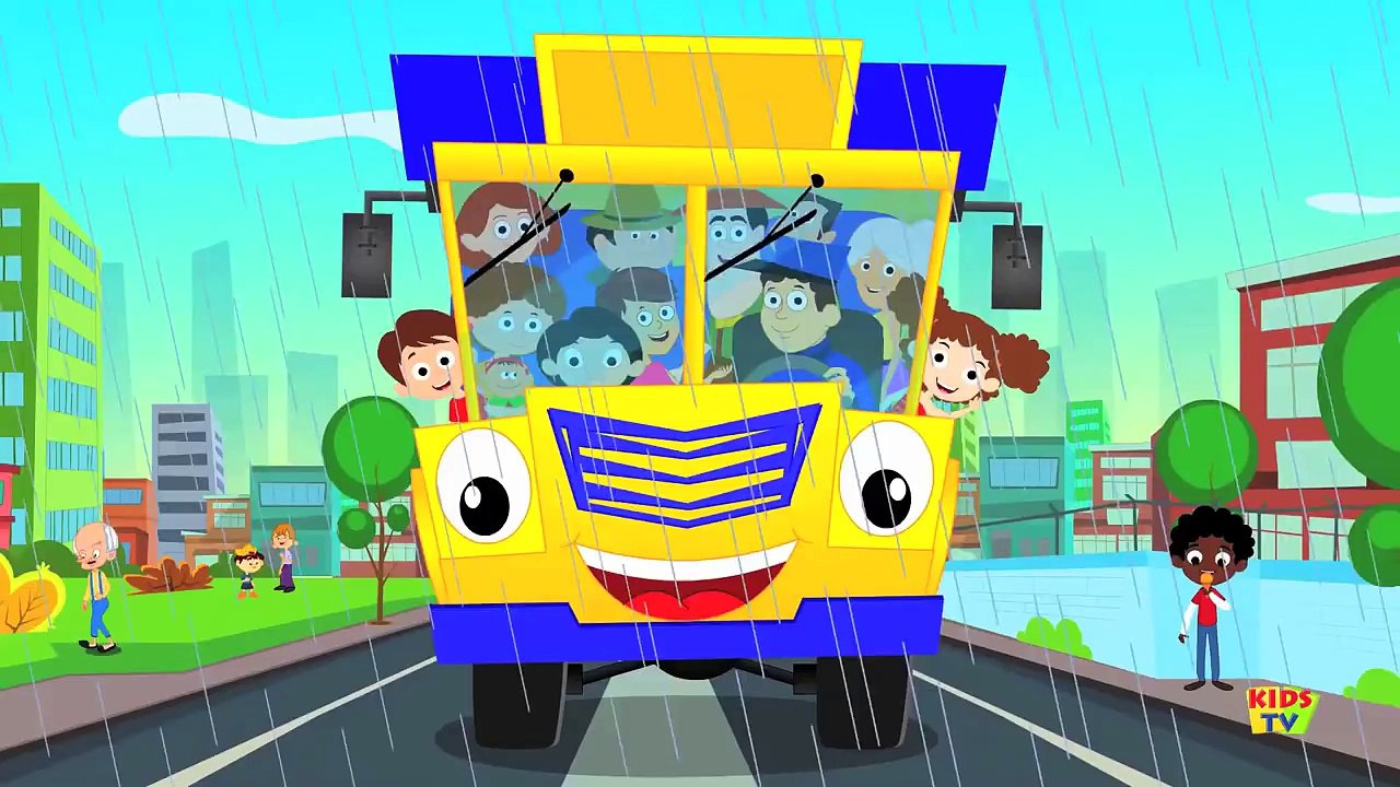 Wheels On The Bus Go Round And Round | Nursery Rhyme And Kids Songs For Children | Kids TV