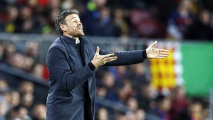 Luis Enrique: "Estamos en una inmejorable posición"