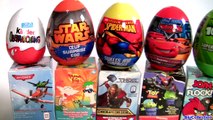 Toy SURPRISE BOXES & Surprise Eggs Disney StarWars Cars Spiderman Ben10 THOR AngryBirds Phineas