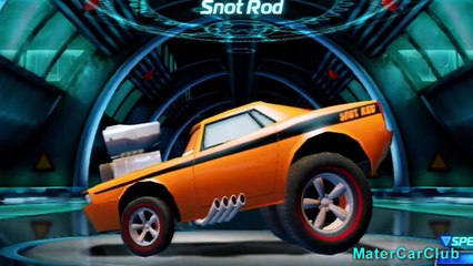 Snot Rod Pixar Cars 2 Color Changers Custom Paint! Disney Cars Video Game Character!