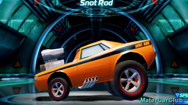 Snot Rod Pixar Cars 2 Color Changers Custom Paint! Disney Cars Video Game Character!