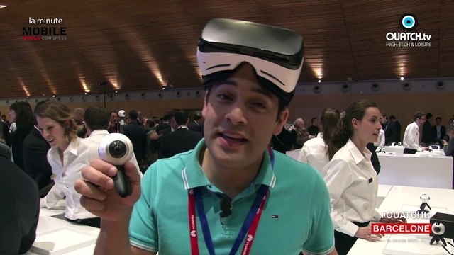 la minute MWC S03E04 : Samsung Gear 360 : la caméra 360 au look de webcam