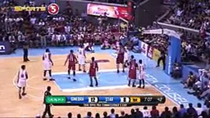 GINEBRA VS STAR - Q1   Commissioners Cup 2016