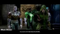 Injustice Gods Among Us Cutscene Story Green Lantern Sinestro (Part 2)
