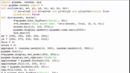 How to make simple Python Game