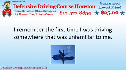 Driving Directions & You