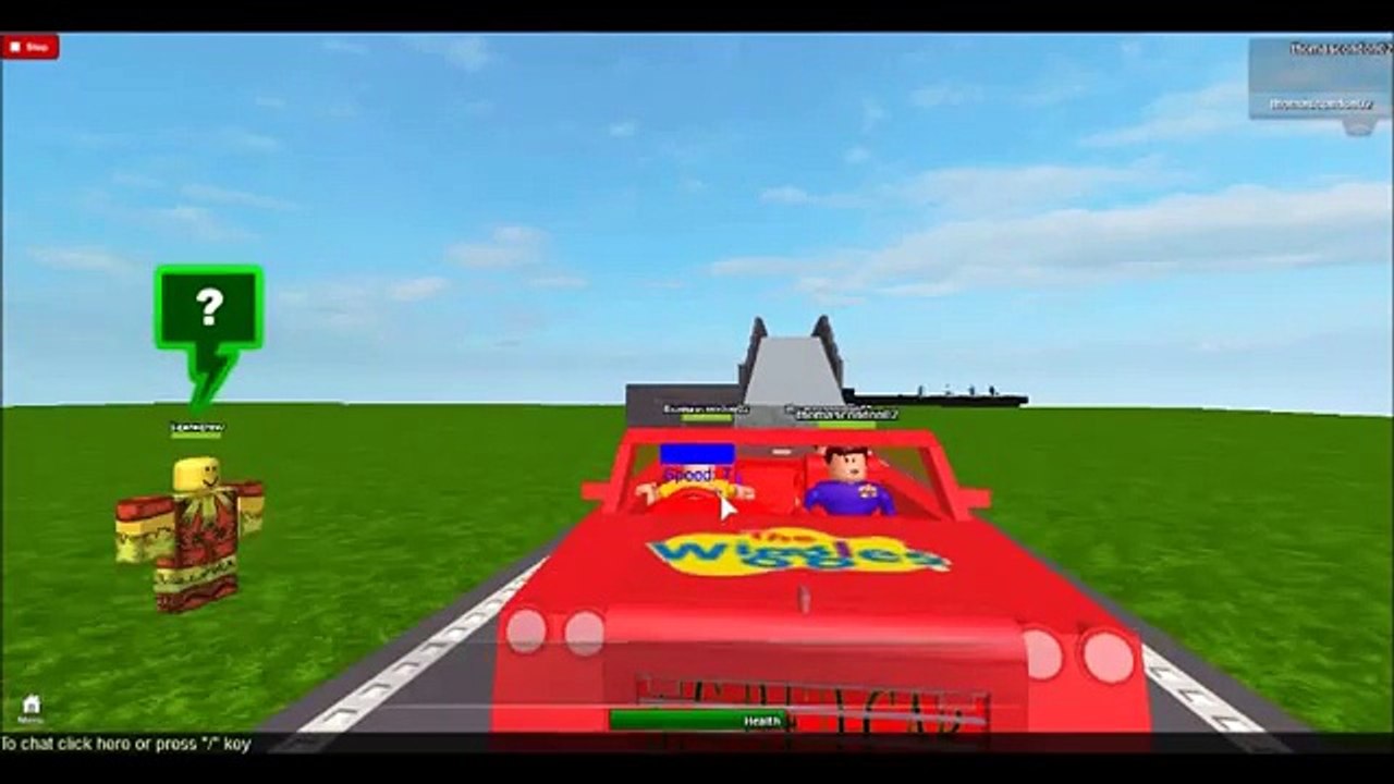 The Wiggles ROBLOXIAN:In The Big Red Car We Like to Ride