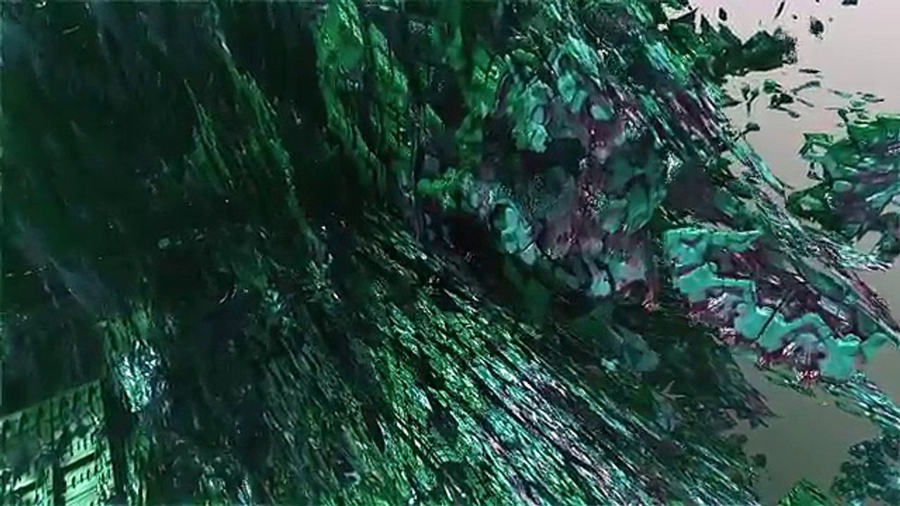 Green 3D Fractal - Mandelbulber