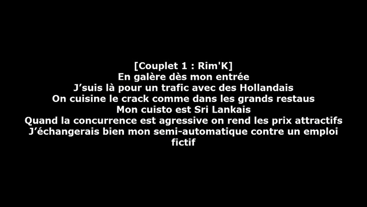 Rim'k - Alien ft Alonzo( paroles+lyrics)