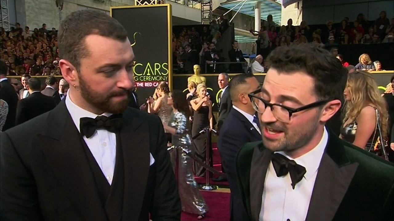 OSCARS 2016: Sam Smith overwhelmed by Whoopi Goldberg