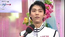 YH - NHK12 - Interview after FS (no commentary) (ESP ITA)