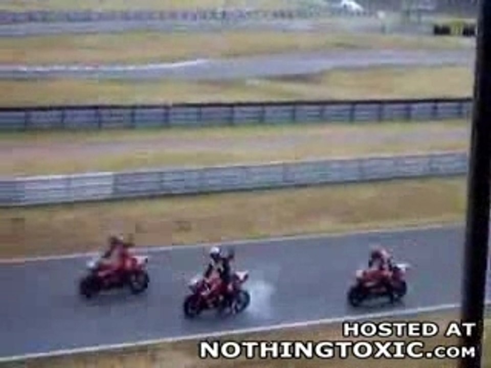 Imbécile Crash Moto