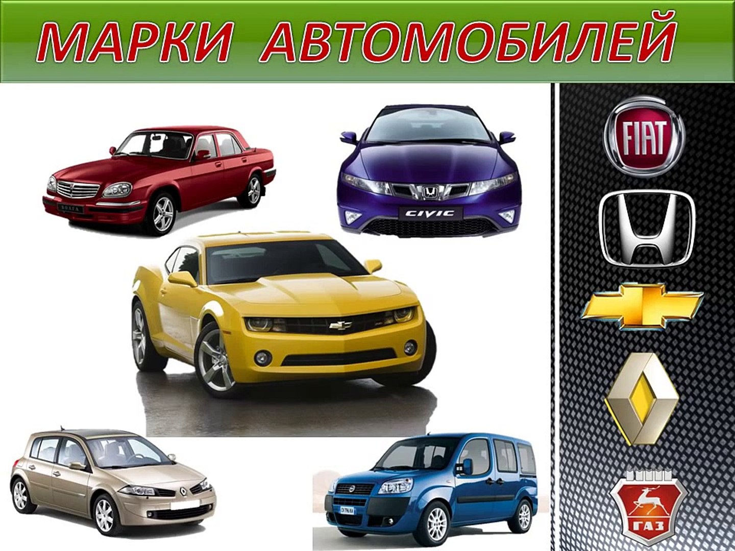 ⁣Лучшие Развивающие мультики для детей 1-3 года МАРКИ АВТОМОБИЛЕЙ 1ч развивающий мультик про МАШИНКИ