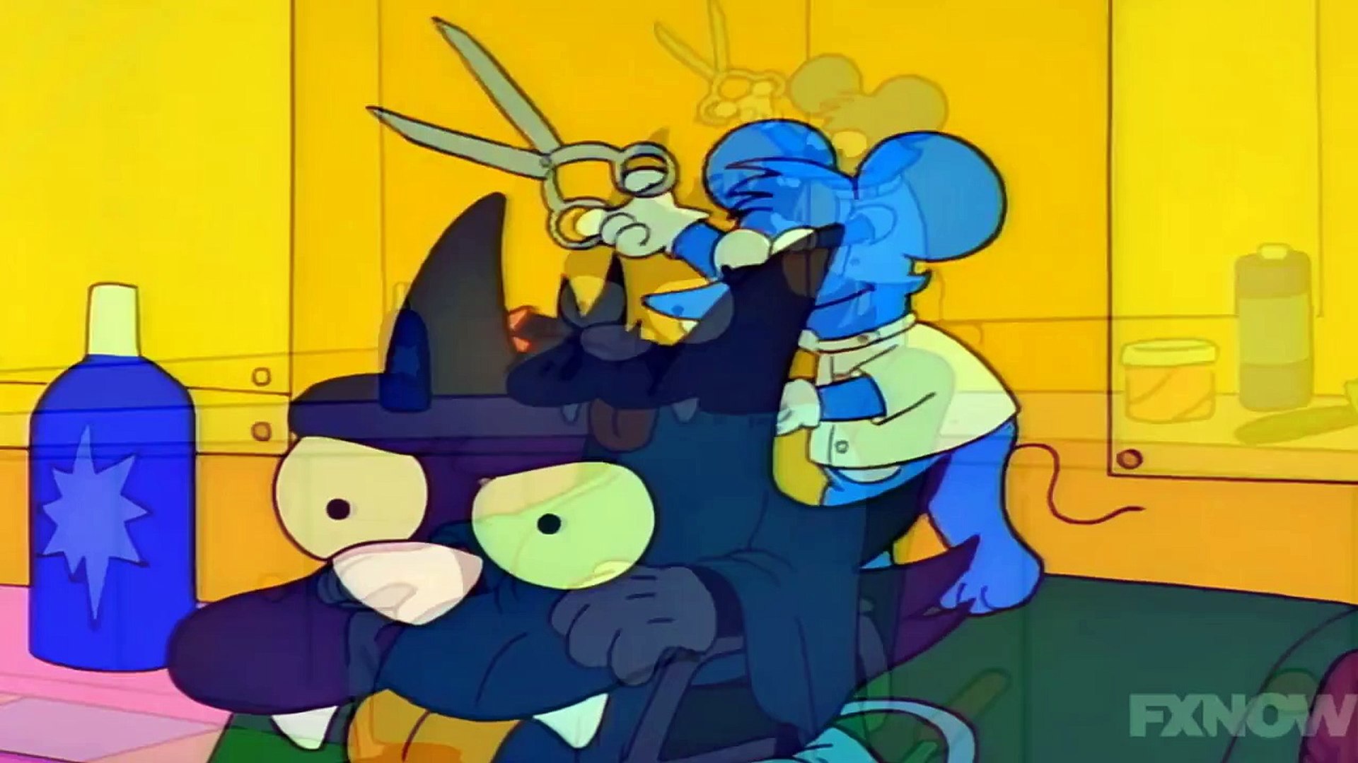 ⁣Itchy and Scratchy - Little Barbershop of Horrors (Compiled & Edited)
