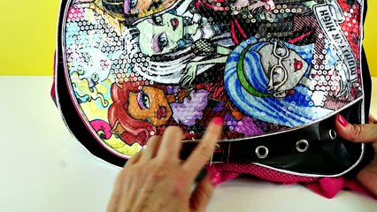 MONSTER HIGH SURPRISE BACKPACK Frozen My Little Pony Zelfs Disney Princess Play Doh Surpri