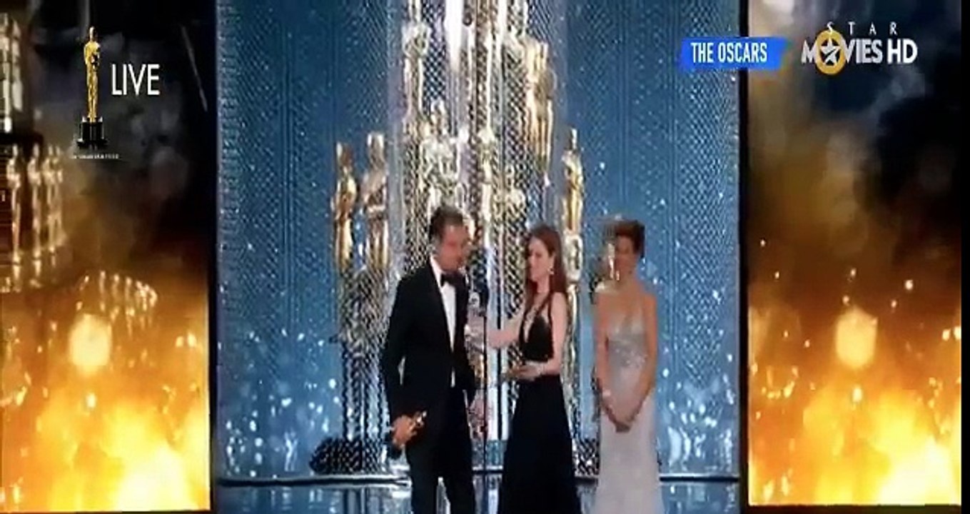 Discours de Leonardo DiCaprio - Oscars 2016
