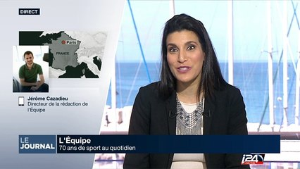 Jérôme Cazadieu, directeur de la rédaction de l'Equipe, revient sur les 70 ans du journal