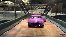 Ramone VS Lightning McQueen Tudor Street Drifting Track Disney cars