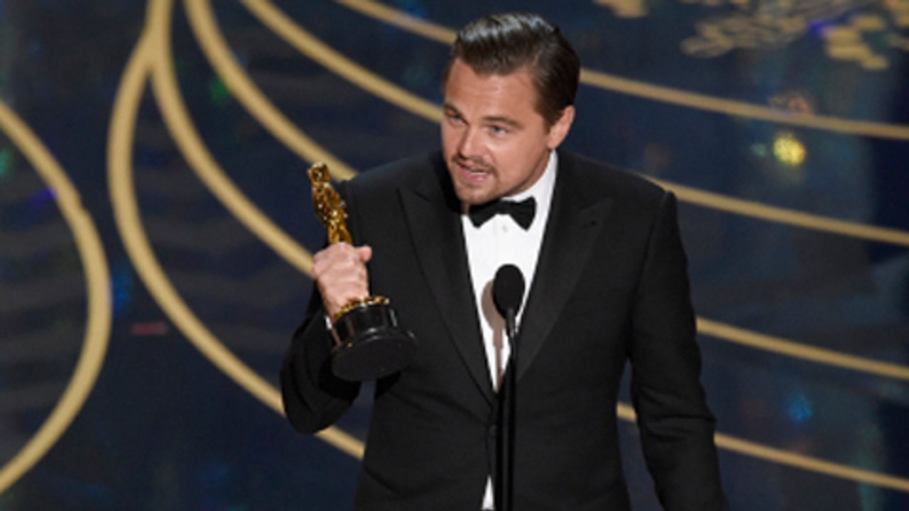 Leo Dicaprio Wins First Oscar For 'The Revenant'