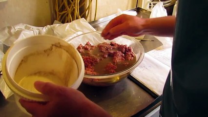 Lorne Sausages - Mixing