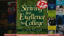 Download PDF  Striving for Excellence in College Tips for Active Learning FULL FREE