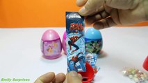 HELLO KITTY Mickey Mouse EGG Frozen Peppa Pig Spiderman Kinder Surprise Eggs Disney Surprise Barbie