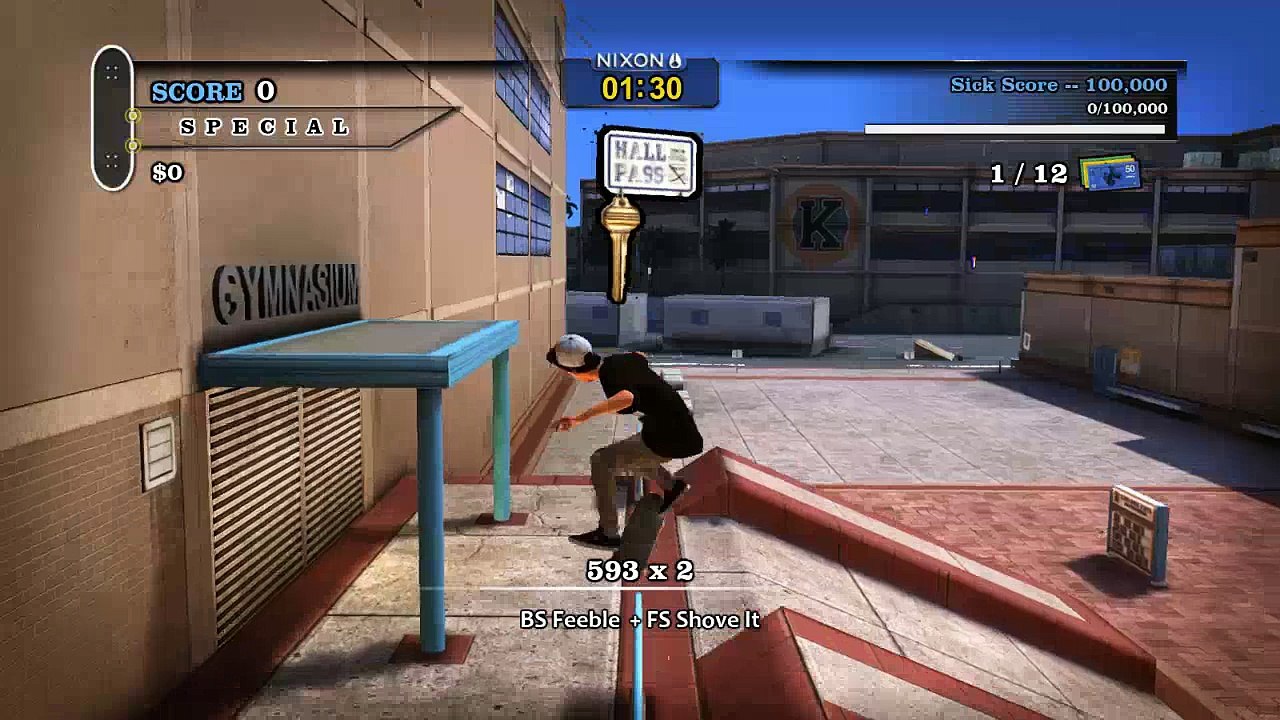 Rowdy Tony Hawk's Pro Skater Stunts
