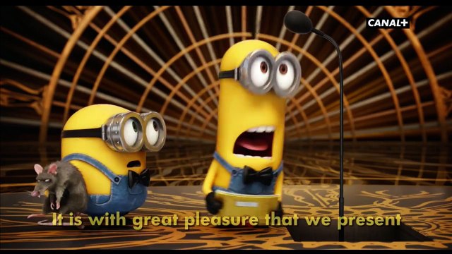 Oscars 2016 : Les Minions remettent un prix !