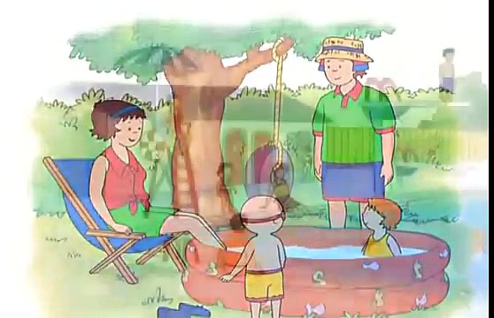 Caillou en Espanol Capitulos Completos Dibujos Infantiles - CAILLOU UN NADADOR MUY BUENO