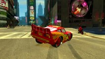 Miki Maus motorcycle VS Lightning McQueen Disney pixar car Race Track v3 by onegamesplus