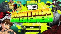 Бен тен, Бен 10 и омнитрикс оборотень и красный человек # 1 мультики и игры онлайн