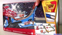 Disney Cars Dinoco Gray Hauler Drop & Jump Playset from Story Sets Kids Toy Transporter Truck Ramp
