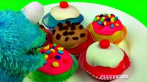 Play-Doh Cupcakes Dessert Surprise Eggs Sweets & Treats Hello Kitty Cars 2 Spongebob Toys FluffyJet