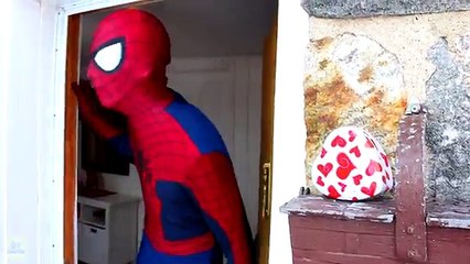 Descargar video: Spiderman, Frozen Elsa & Anna vs Maleficent! Spiderman kidnaps Elsa Superhero Fun in Real Life  )