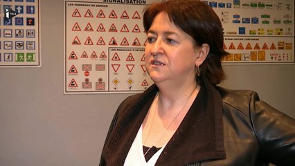 Manifestation des moniteurs d'auto-école contre les changements du code de la route