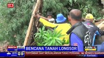 BPBD Bogor Bersihkan Lokasi Longsor di Kampung Bubulak