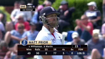 Bruce Martin 4 Wickets For 44 Vs England  On Debut  1st Test 2013 HD