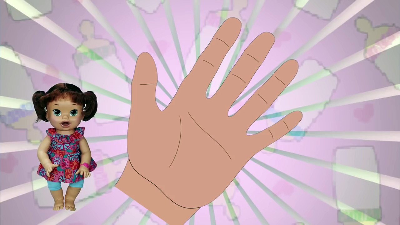 BABY ALIVE - Finger Family Song [Daddy Finger NURSERY RHYME] Toy PARODY