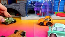 Disney Cars Pixar Army Car McQueen Mater Doc and Sarge Battle Imaginext Lemons Mission Complete
