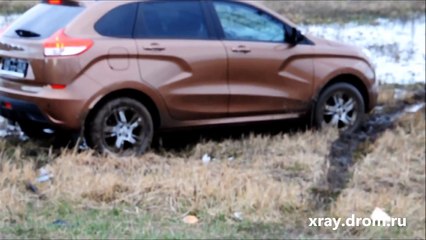 Лада Х-Рей застревает на ровном месте