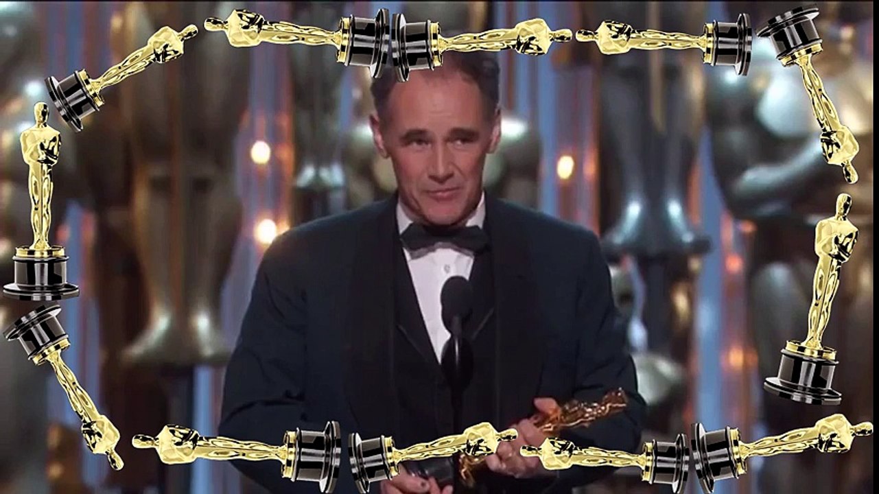 Mark Rylance Wins Best Supporting Actor. Oscar 2016 -