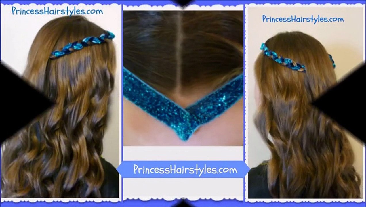 Disney Descendants Hairstyle, Evie or Sofia Carson Inspired