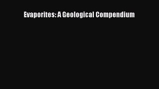 Download Evaporites: A Geological Compendium Free Books