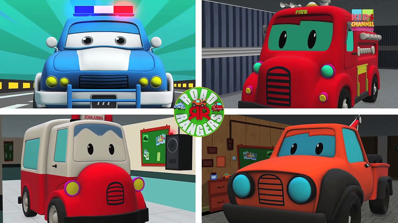 Road Rangers | The Burglar | Episode 1 | Car Videos For Kids