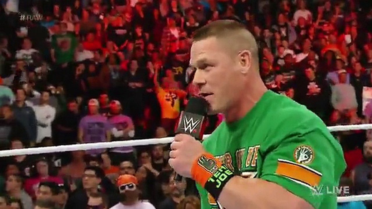 John Cena Returning Moments To WWE RAW