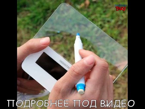 Led будильник с доской для записей купить
