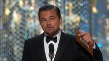 Leonardo DiCaprio Oscars  acceptance speech