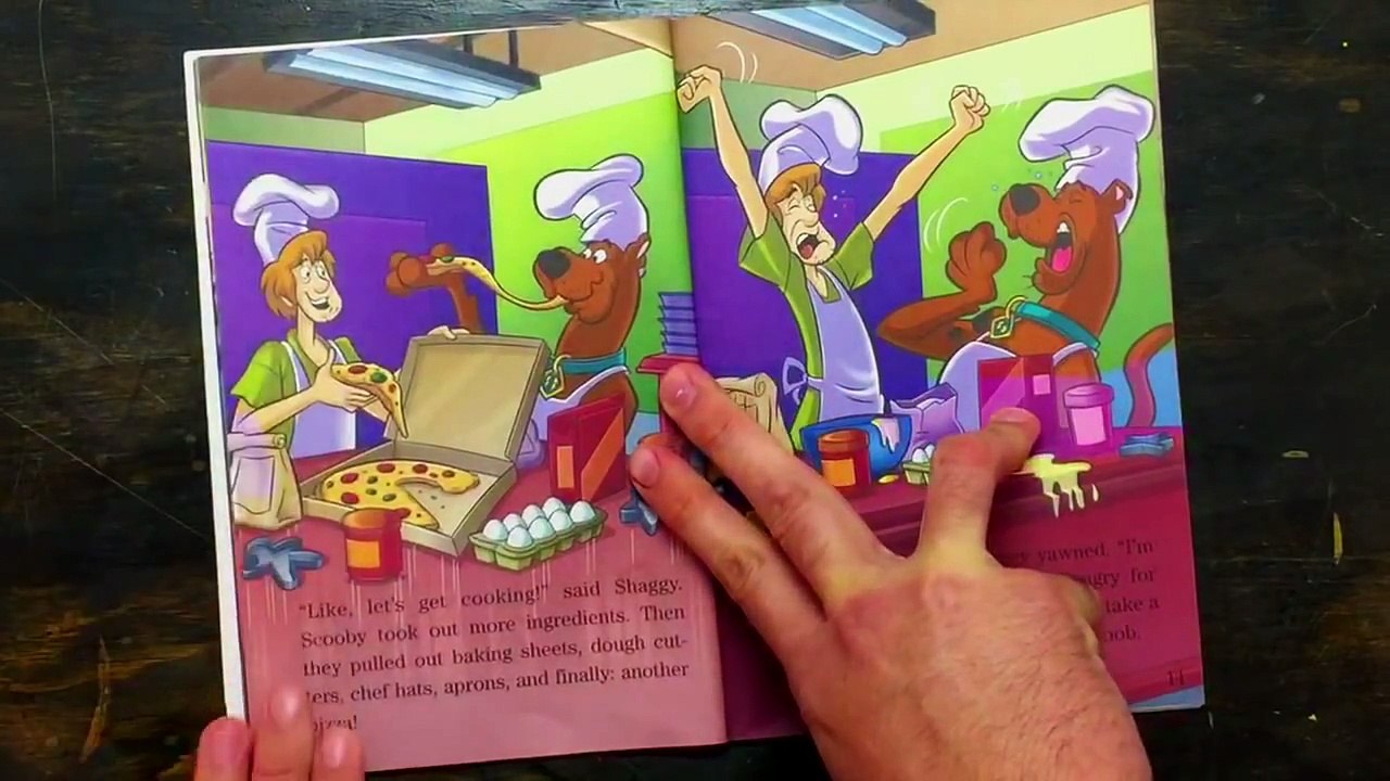 Scooby Doo and Shaggy in Snack Snatcher! Read aloud along story book ...