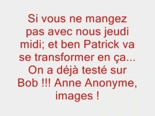 On a kidnapper Patrick !!!